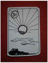 Lenormandkarte die Sonne